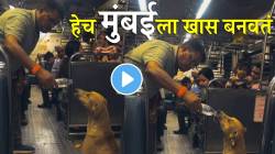 गर्दीतही कोणीतरी थांबतं, मदतीचा हात देतं! तहानलेल्या श्वानाला ‘त्या’ मुंबईकराने केली मदत; VIDEO पाहून कराल कौतुक