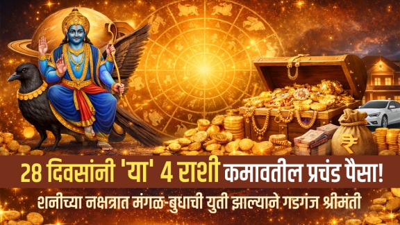 mangal budh yuti in shani nakshatra beneficial to gemini, virgo, aquarius, pisces zodiac signs get rich, wealth, money and success