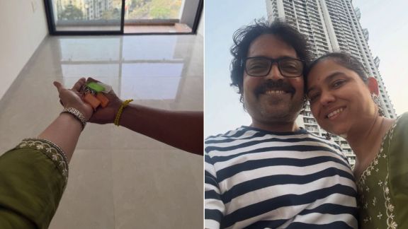 marathi actor anshuman vichare buys new third home on occasion of gujhipadwa shares photo on social media