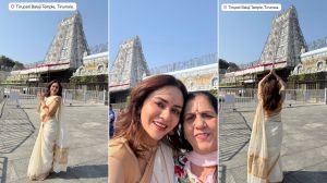“मागच्या महिन्यात…”, तिरूपती बालाजीचं दर्शन घेतल्यानंतर अमृता खानविलकर भावुक; अनुभव शेअर करत म्हणाली…