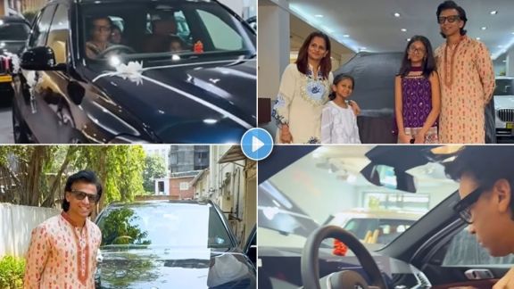 marathi singer abhijeet sawant buys new luxurious bmw x5 car on the occasion of gudi padwa shares video on social media
