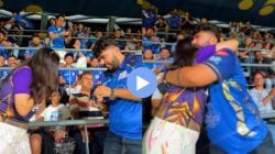 IPL 2026: मुंबईच्या फॅनने Live सामन्यादरम्यान KKRच्या फॅनला प्रपोज केलं; पण अंगठी घालणार इतक्यात… नेमकं काय घडलं? पाहा VIDEO