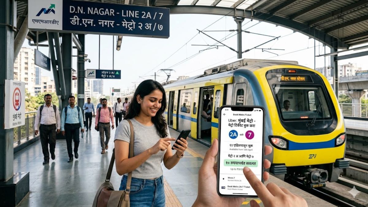 Mumbai Metro 2A & 7 Tickets on Uber | मुंबई मेट्रोचे तिकीट आता उबरवर ...