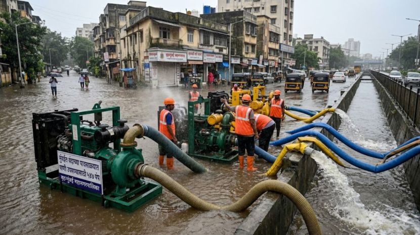 BMC high capacity water pumps for Mumbai monsoon | Mumbai flooding spots 2026 map | BMC storm water drain department tender | Mumbai rain water management Mahayuti government
