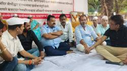 पत्रा चाळ रहिवाशांचे प्रलंबित मागण्यांसाठी साखळी उपोषण