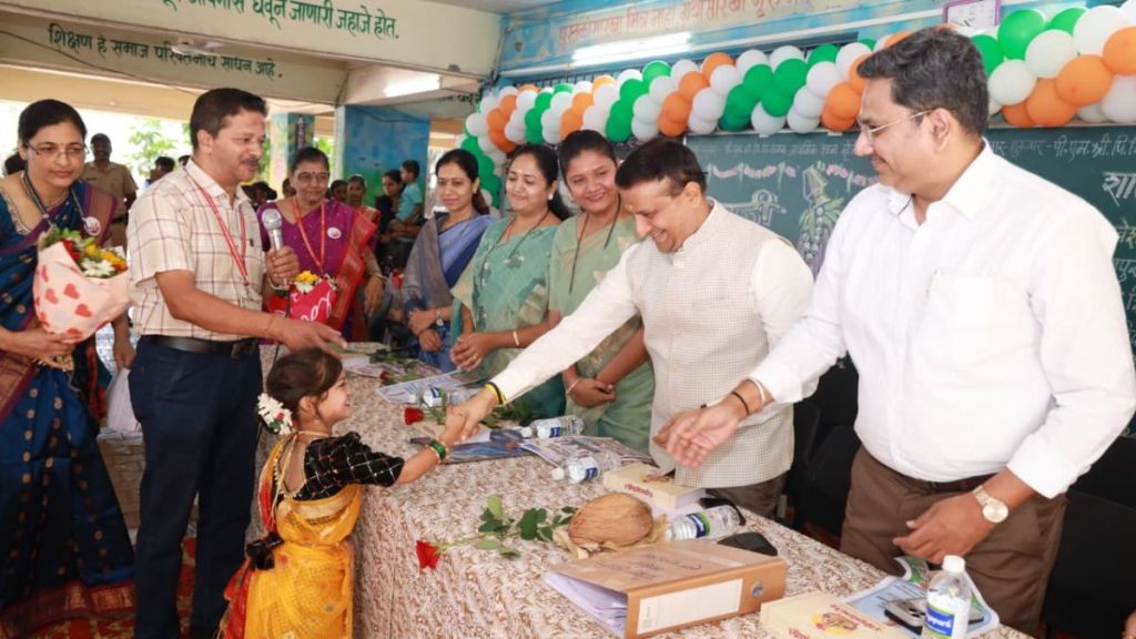 PCMC School Admission Drive 2026 | Commissioner Vijay Suryavanshi Chikhali School Visit | Pimpri Chinchwad Municipal Corporation Education Department | Gudhipadwa Pat Vadhva Campaign Maharashtra PCMC School Admission Drive 2026 | Commissioner Vijay Suryavanshi Chikhali School Visit | Pimpri Chinchwad Municipal Corporation Education Department | Gudhipadwa Pat Vadhva Campaign Maharashtra