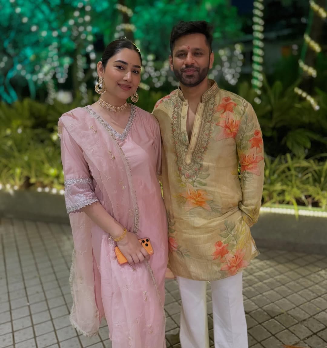 rahul-vaidya-disha-parmar-new-home-griha-pravesh-photos