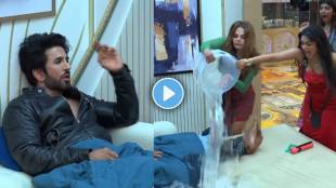 bigg boss marathi 6 rakhi sawant throws water on vishal bed