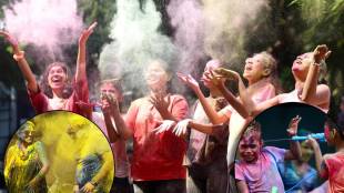 Mumbai Rang Panchami 2026 celebration crowd | People playing colors in Mumbai festival photos | मुंबई रंगपंचमी २०२६ सेलिब्रेशन फोटो | मुंबईत साजरी झालेली दणक्यात रंगपंचमी