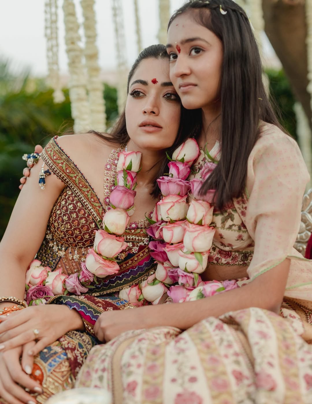 rashmika mandanna sister shiman photos