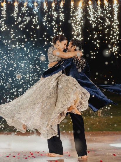 rashmika vijay sangeet photos