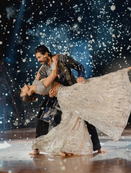 rashmika vijay sangeet photos