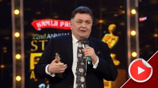 rishi kapoor got lifetime achievement award in chetak screen awards he thanks to actress simi garewal watch video