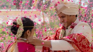 Marathi actress Roomani Khare and actor Stavan Shinde wedding ceremony photos