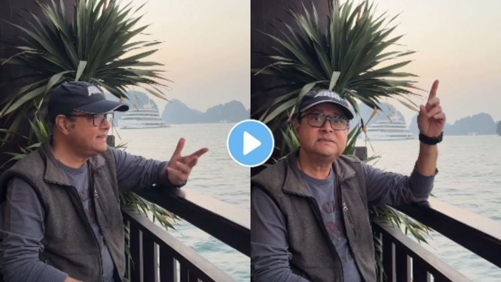 Sachin Pilgaonkar singing his old Hindi song in a car with daughter Shriya Pilgaonkar. Sachin Pilgaonkar singing his old Hindi song in a car with daughter Shriya Pilgaonkar.