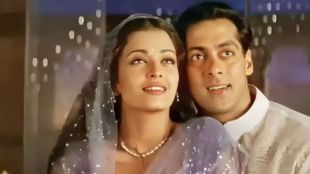Salman Khan and Aishwarya Rai dancing at Sahara Awards