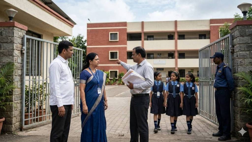 Pune Minority School Investigation | पुणे अल्पसंख्याक शाळा तपासणी | Education Deputy Director Ganpat More | RTE Admission Rules Pune Pune Minority School Investigation | पुणे अल्पसंख्याक शाळा तपासणी | Education Deputy Director Ganpat More | RTE Admission Rules Pune