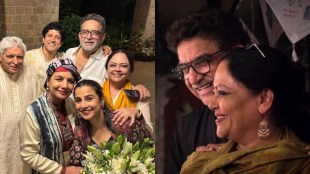 Shabana Azmi with sister-in-law Tanvi Azmi and daughter-in-law Shibani Dandekar