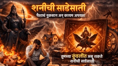 पैशाचं नुकसान, खर्चात वाढ अन् नशिबी कायम अपयश! मग तुमच्या कुंडलीत असू शकते शनीची साडेसाती