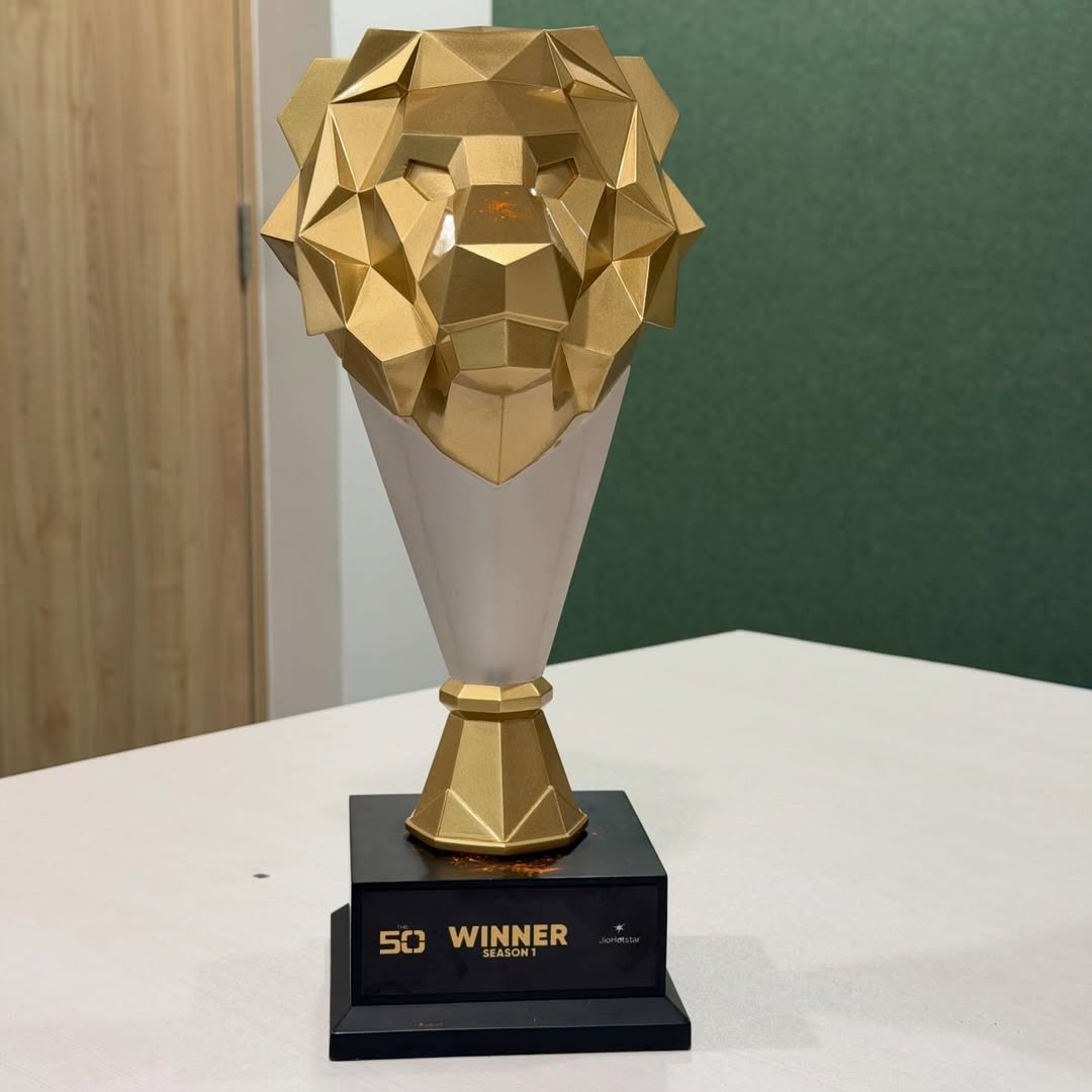 shiv thakare the 50 trophy