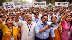 राज्य सरकारी-निमसरकारी कर्मचारी बेमुदत संपावर