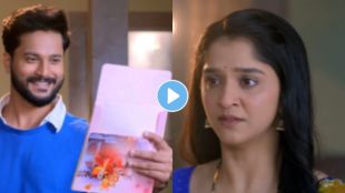 Tarini and Kedar in wedding look from Zee Marathi serial Tarini.