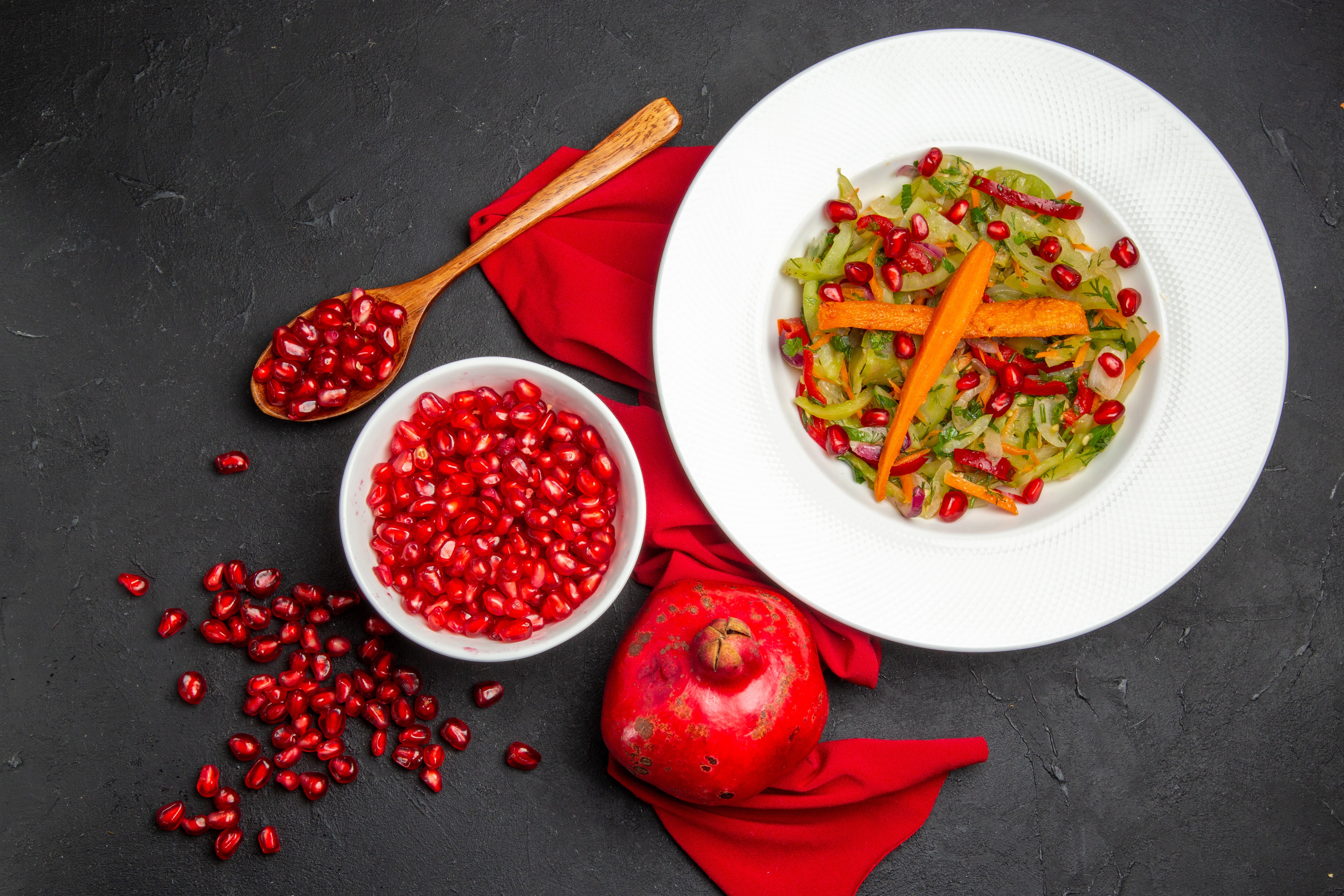 ash gourd pomegranate salad benefits