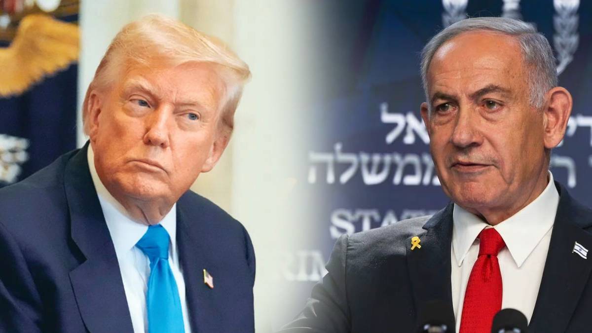 Donald Trump and Benjamin Netanyahu Middle East War