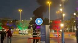 US Consulate Dubai Drone Attack : दुबईत अमेरिकन दूतावासावर ड्रोन हल्ला; स्फोटानंतर भीषण आग, पाहा थरारक VIDEO