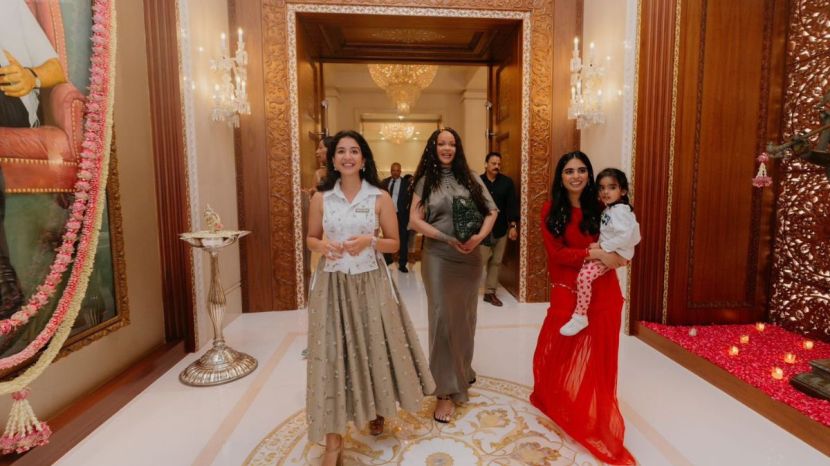Rihanna Ambani Luncheon Mumbai Photo
