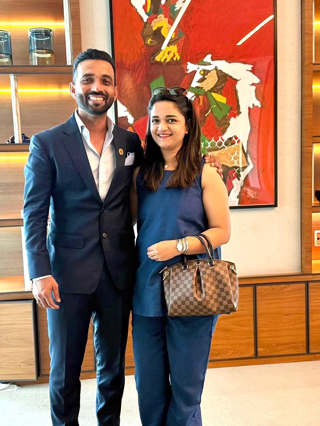 Ajinkya Rahane wife birthday wishes, Ajinkya Rahane romantic post
