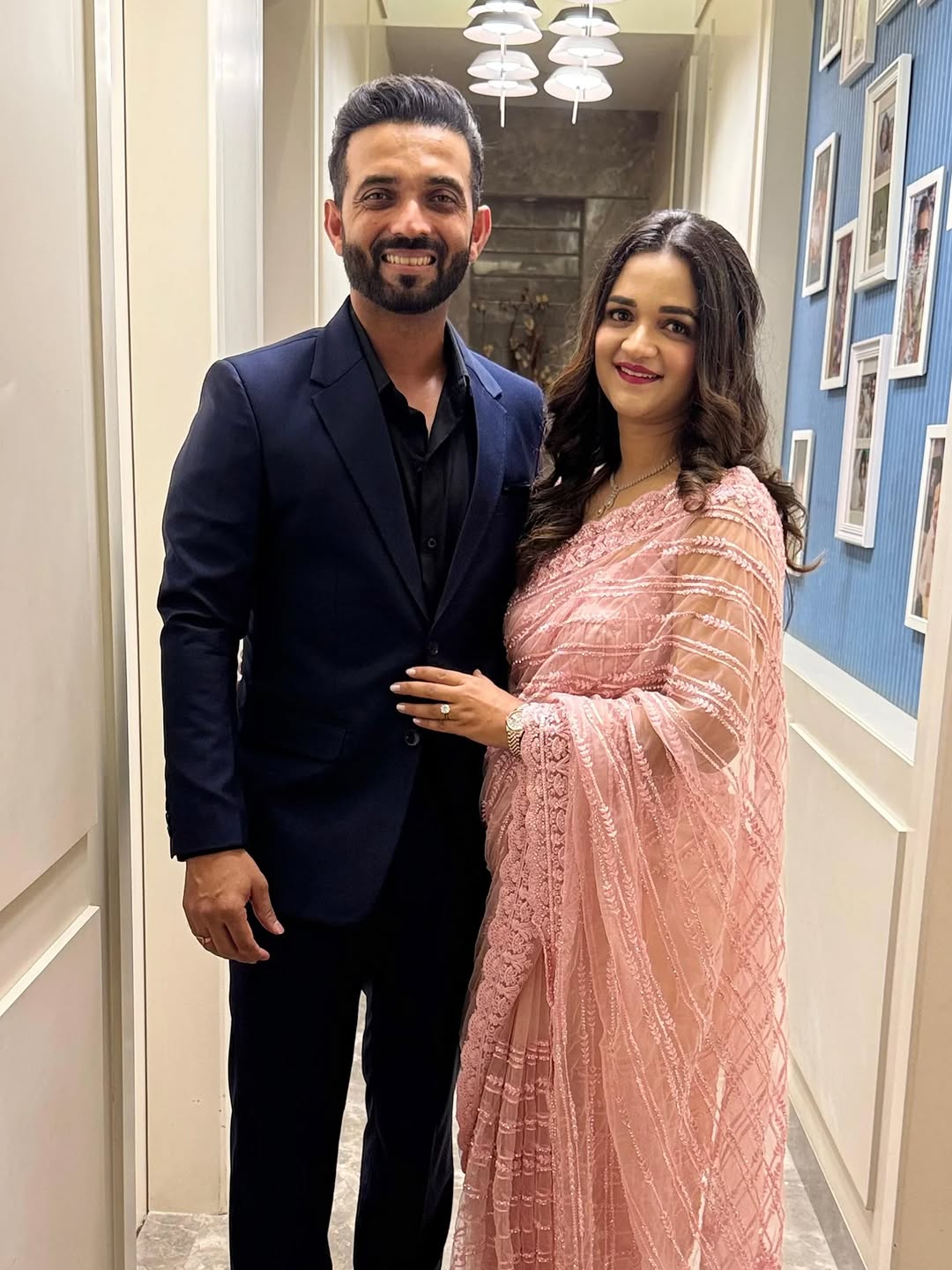 Ajinkya Rahane wife birthday wishes, Ajinkya Rahane romantic post