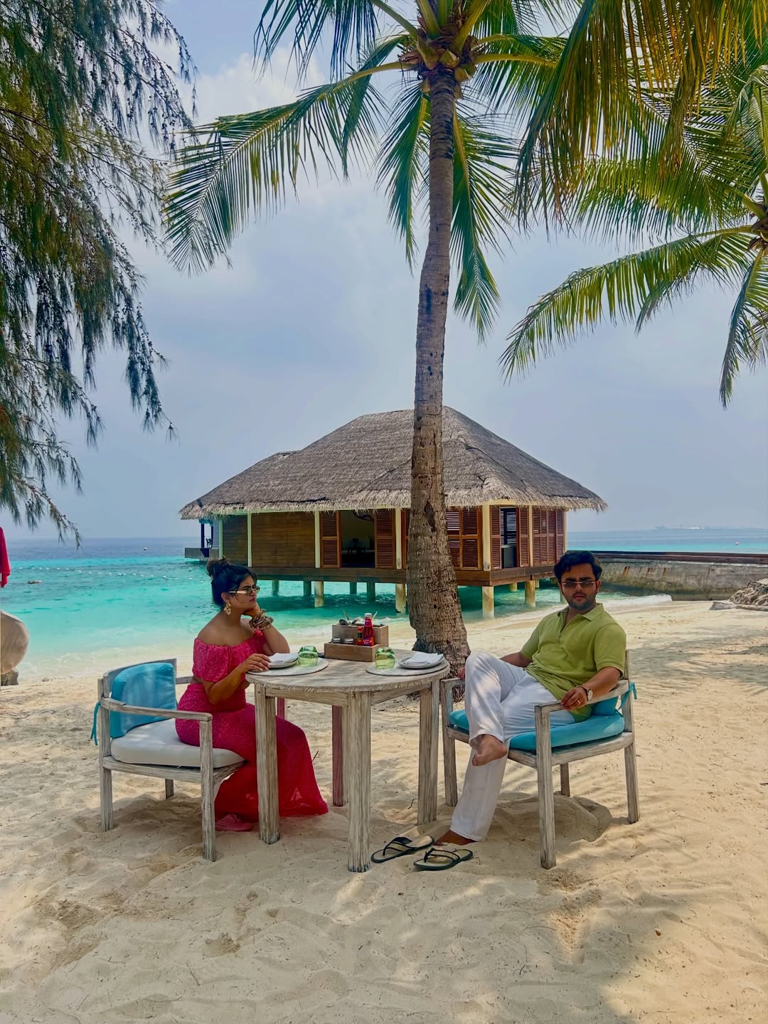 Sakshi Mahajan and Atharva Karve romantic Goa vacation