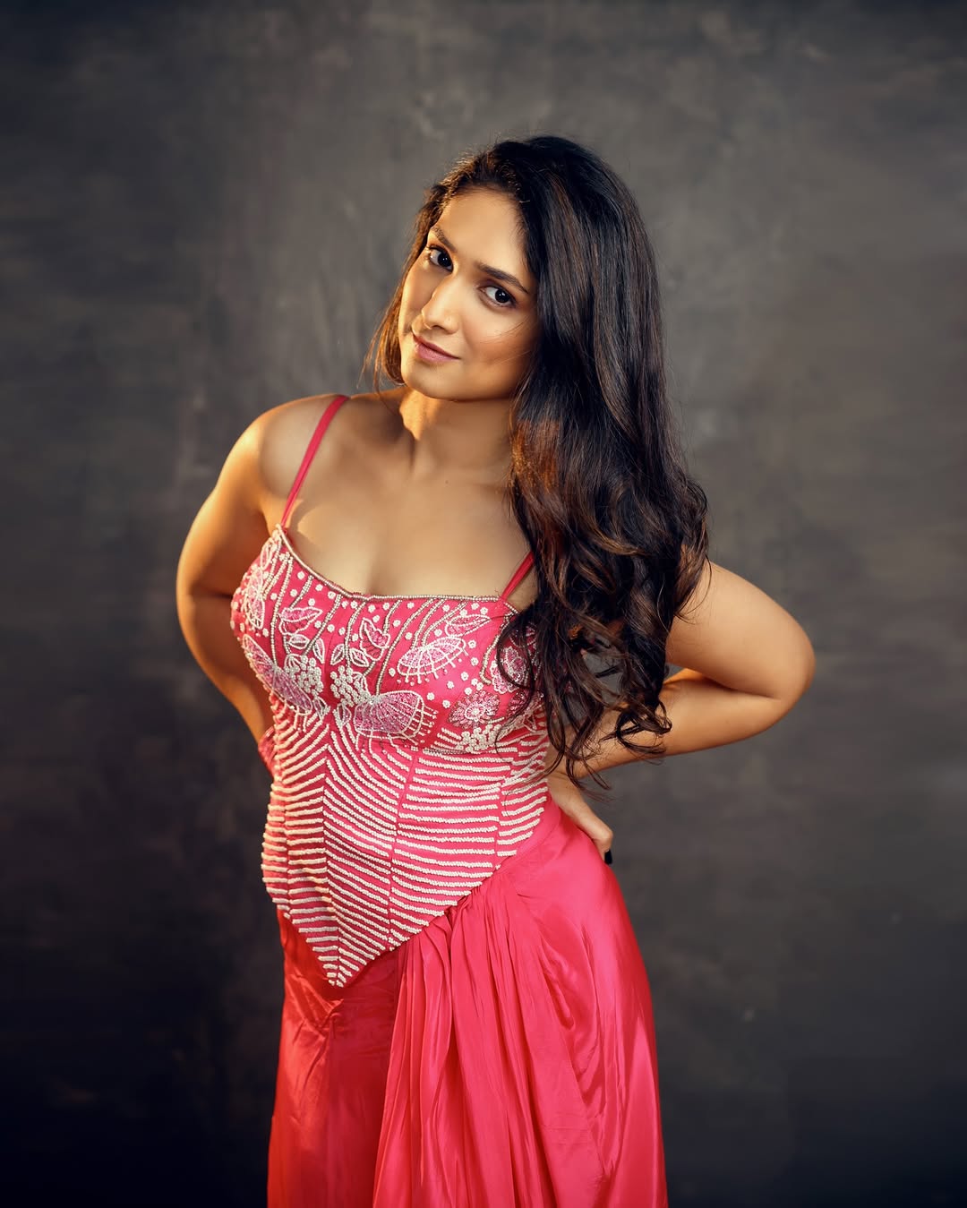 Priyadarshini Indalkar glamorous saree look