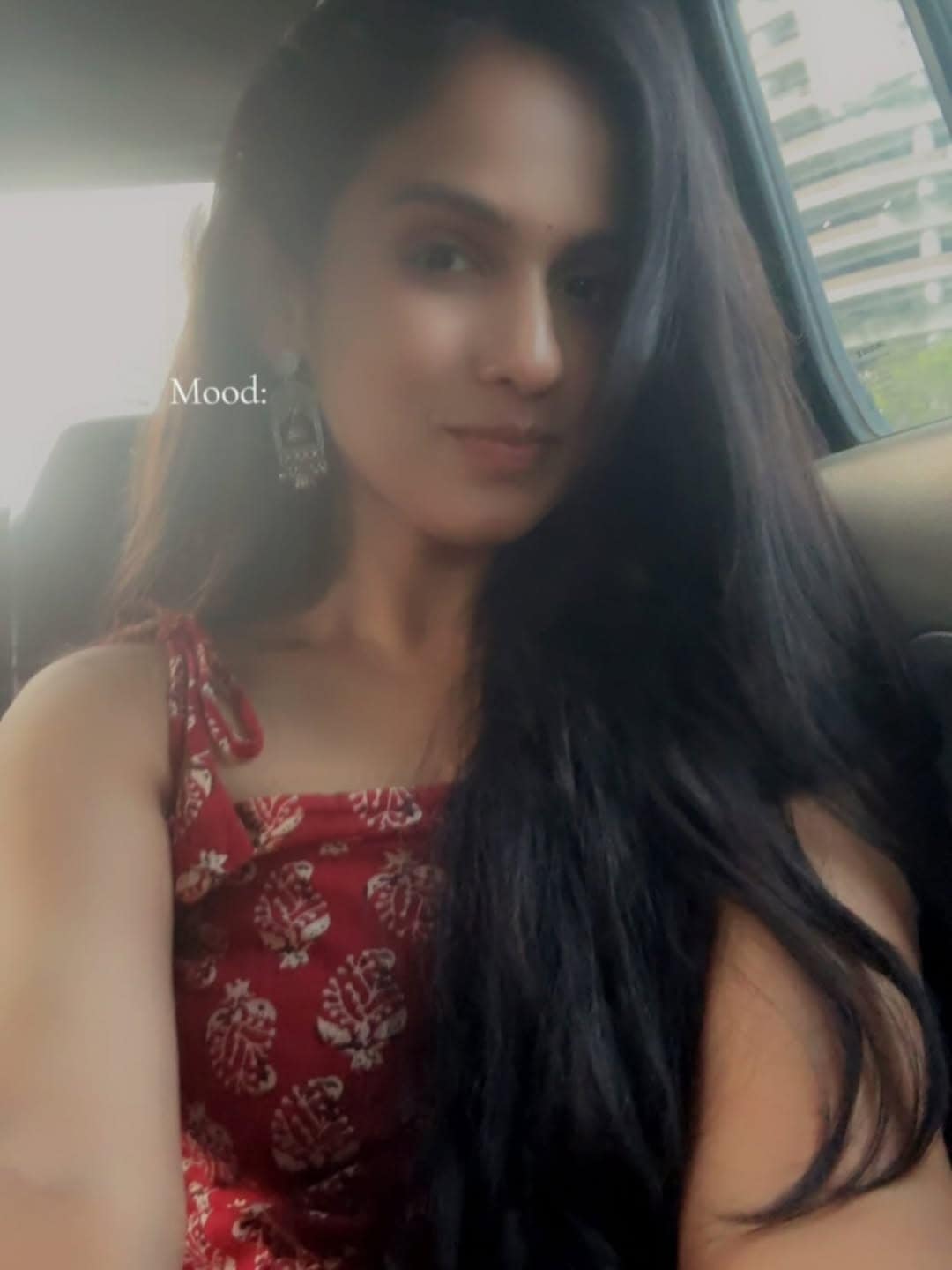 Shivani Baokar printed ethnic dress photos