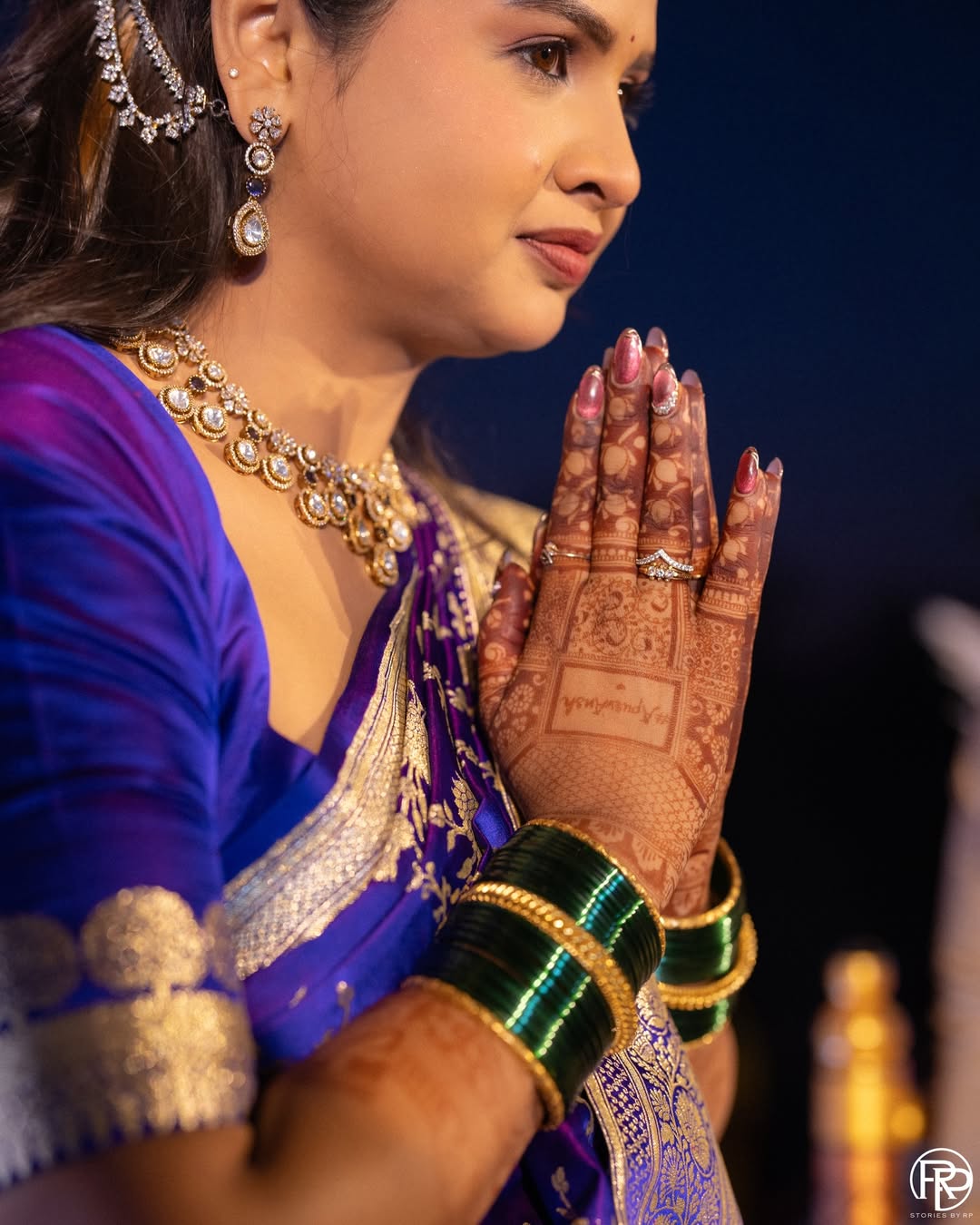 Apurva Gore engagement look photos