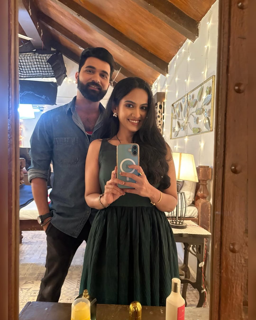 Shivani Baokar printed ethnic dress photos