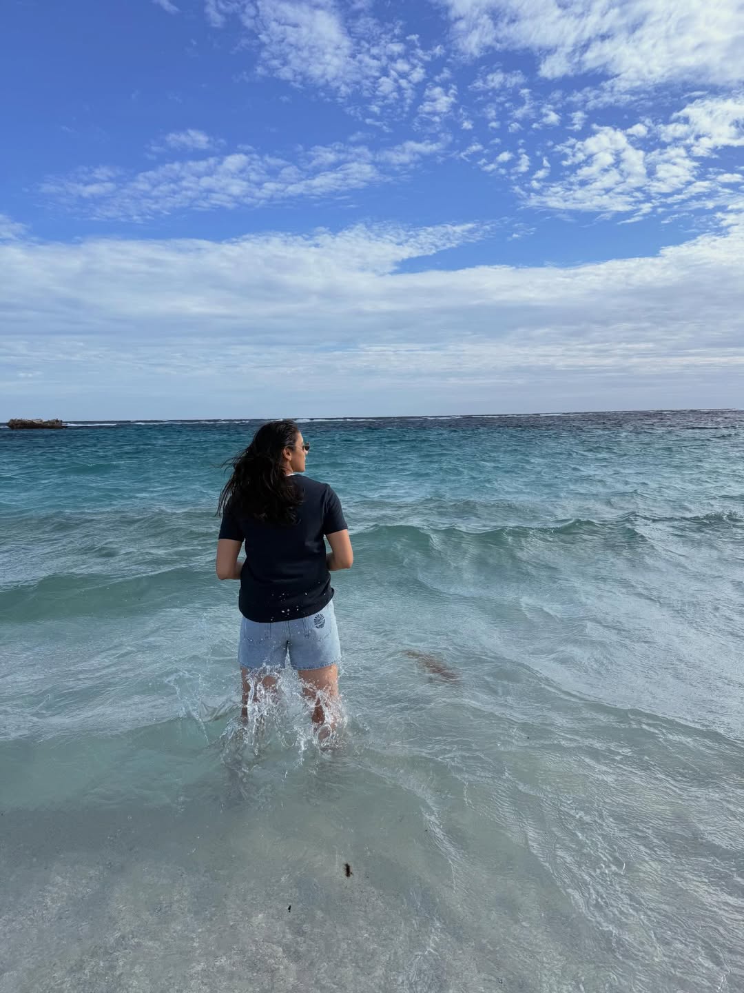 Smriti Mandhana enjoying beach vacation