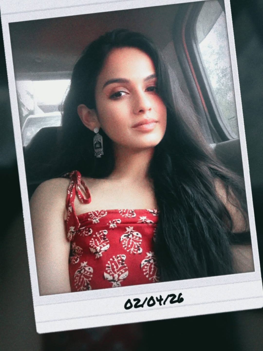 Shivani Baokar printed ethnic dress photos