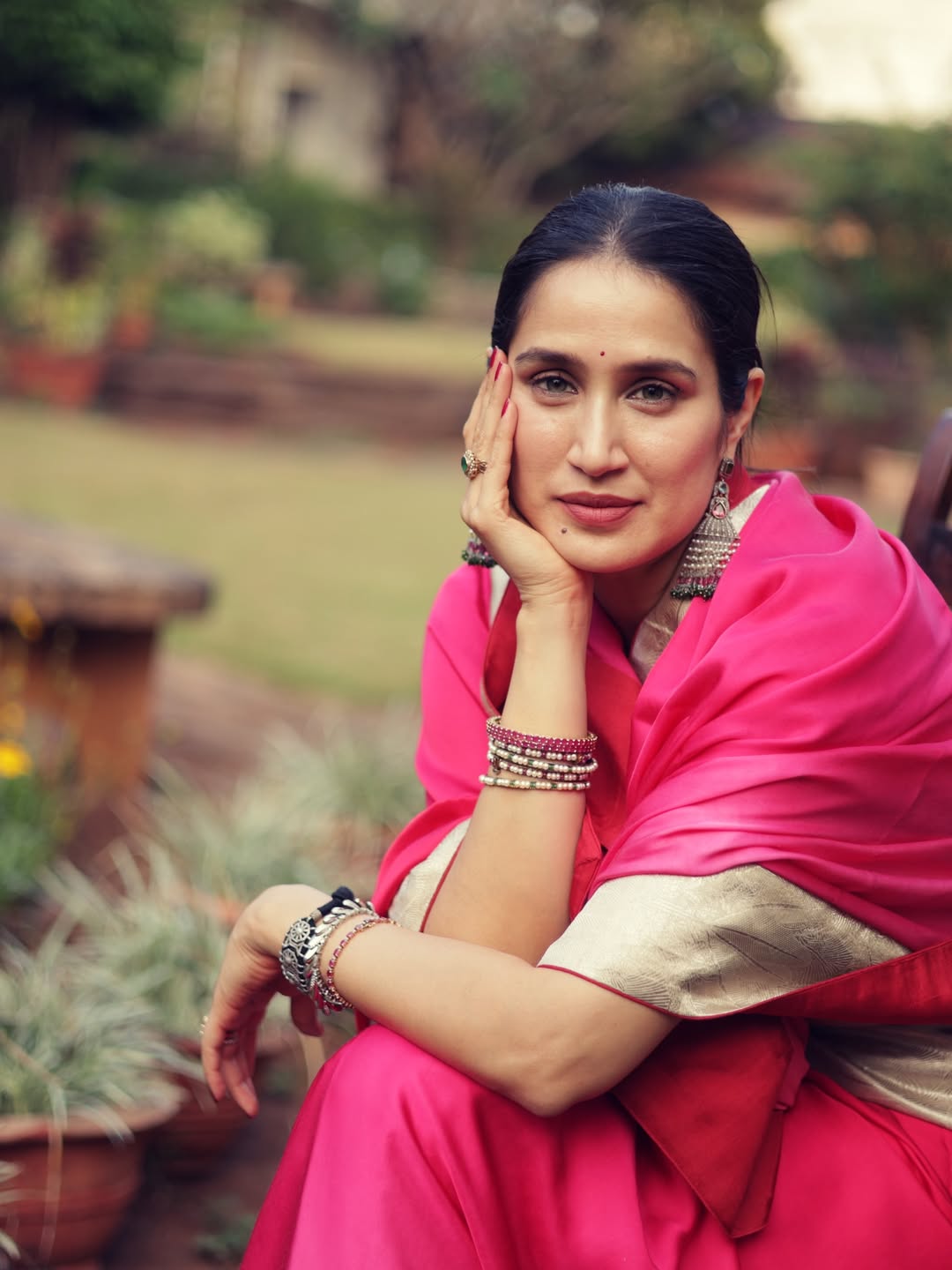 Zaheer Khan wife Sagarika Ghatge new saree look