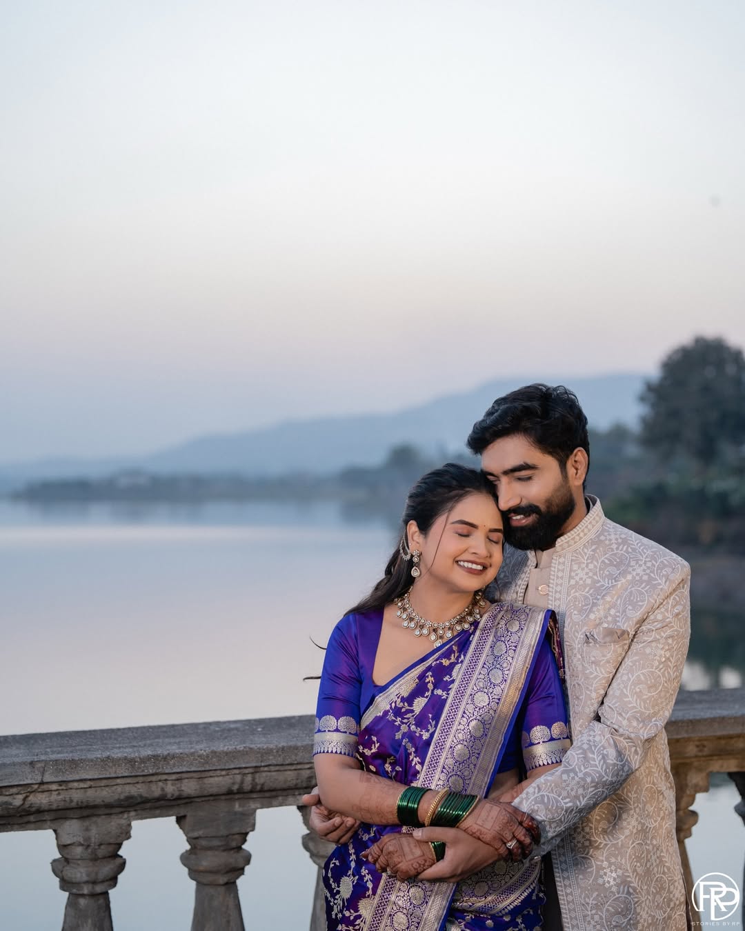 Apurva Gore engagement look photos