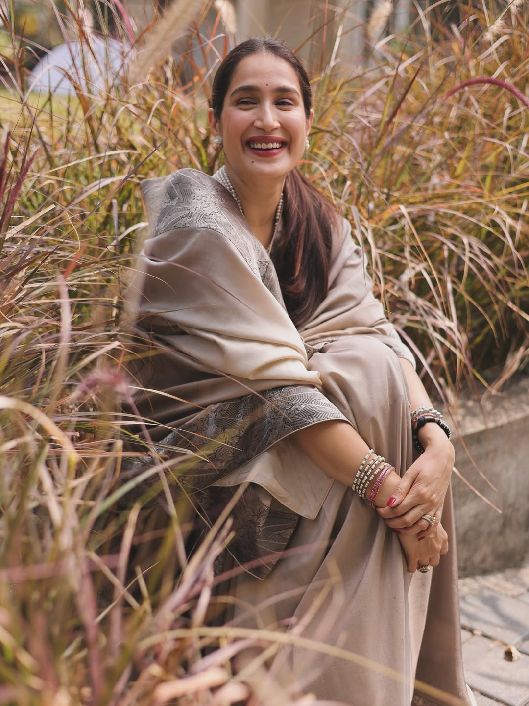 Zaheer Khan wife Sagarika Ghatge new saree look