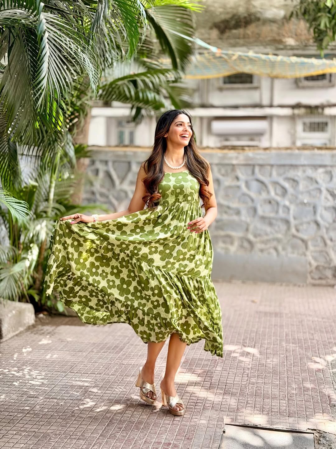Pooja Sawant Salbardi movie promotion look