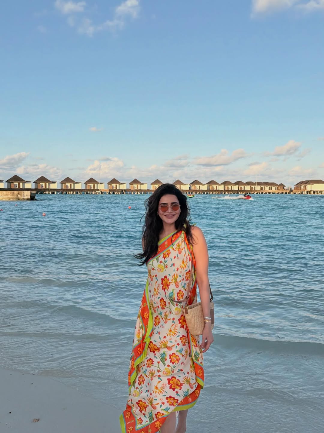 Karishma Tanna beach photoshoot pregnancy glow at 42