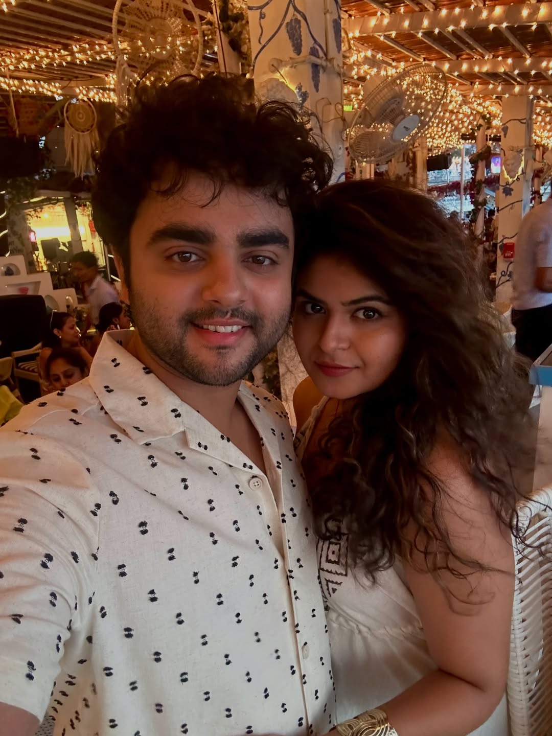 Sakshi Mahajan and Atharva Karve romantic Goa vacation