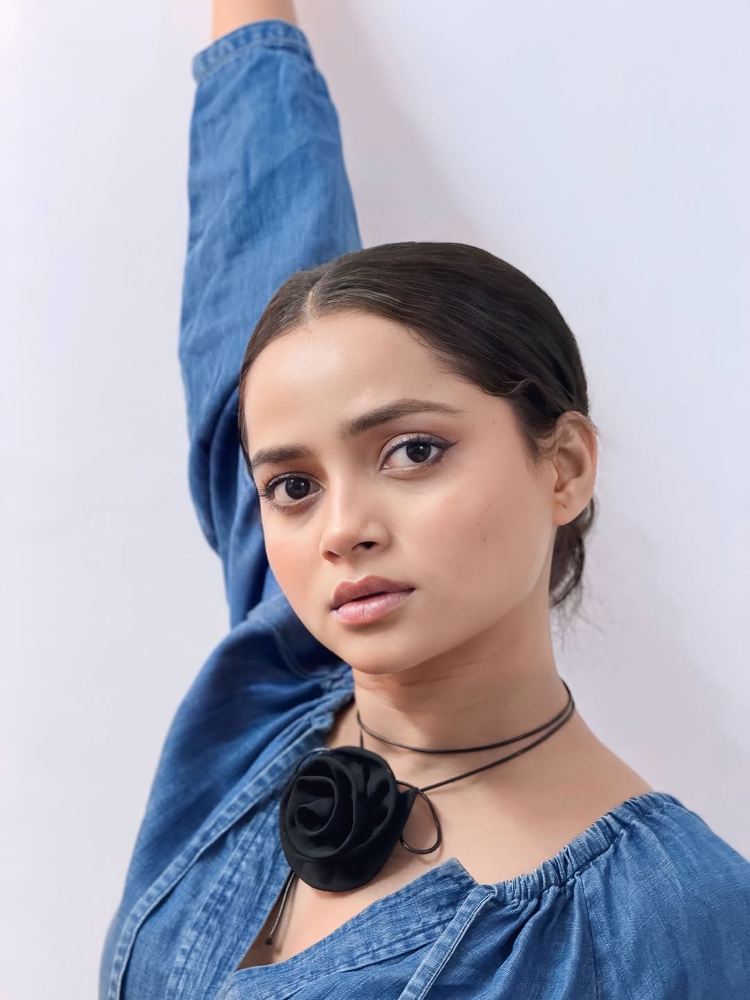 Shivali Parab bold photoshoot in denim one piece