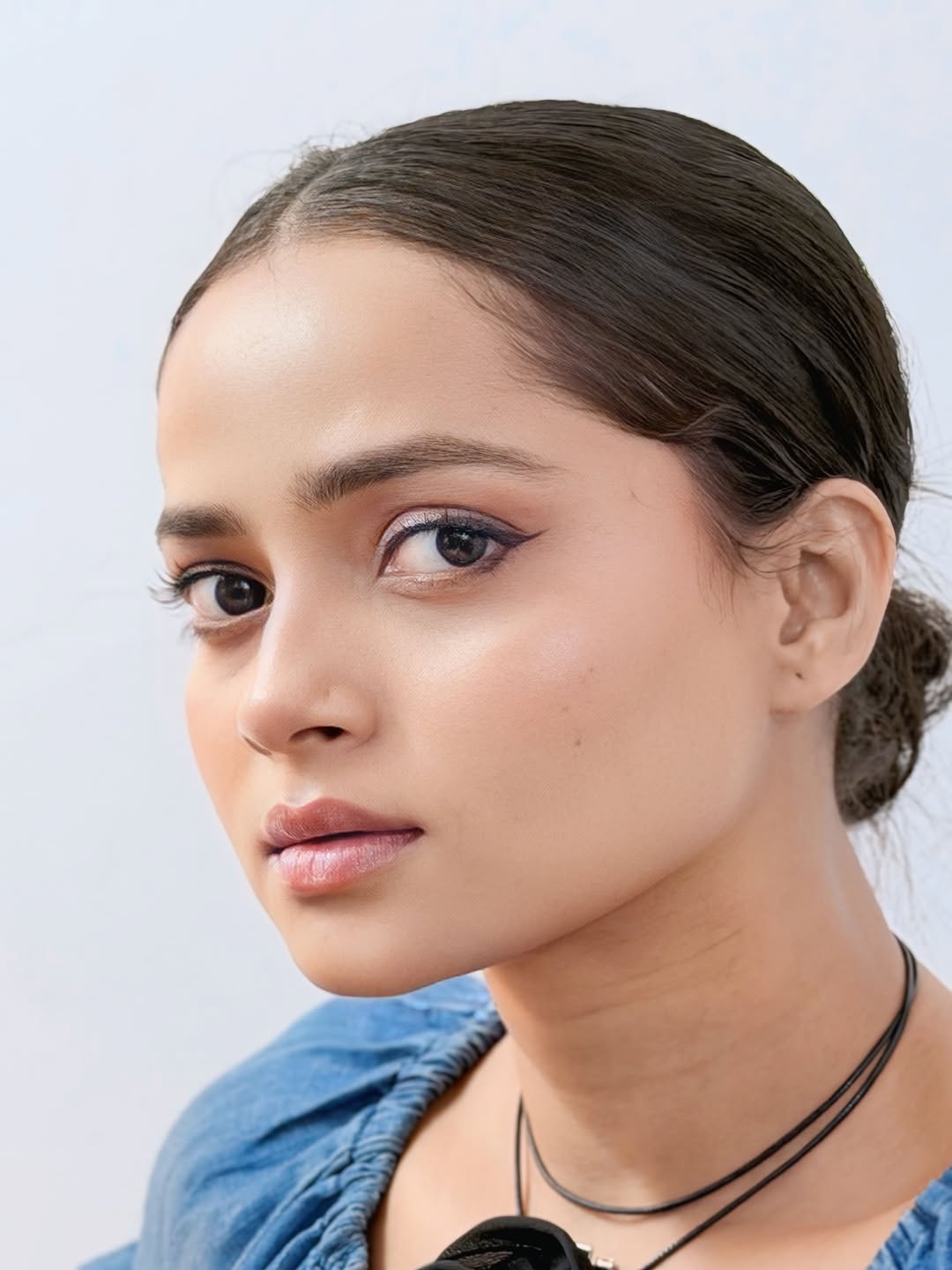 Shivali Parab bold photoshoot in denim one piece