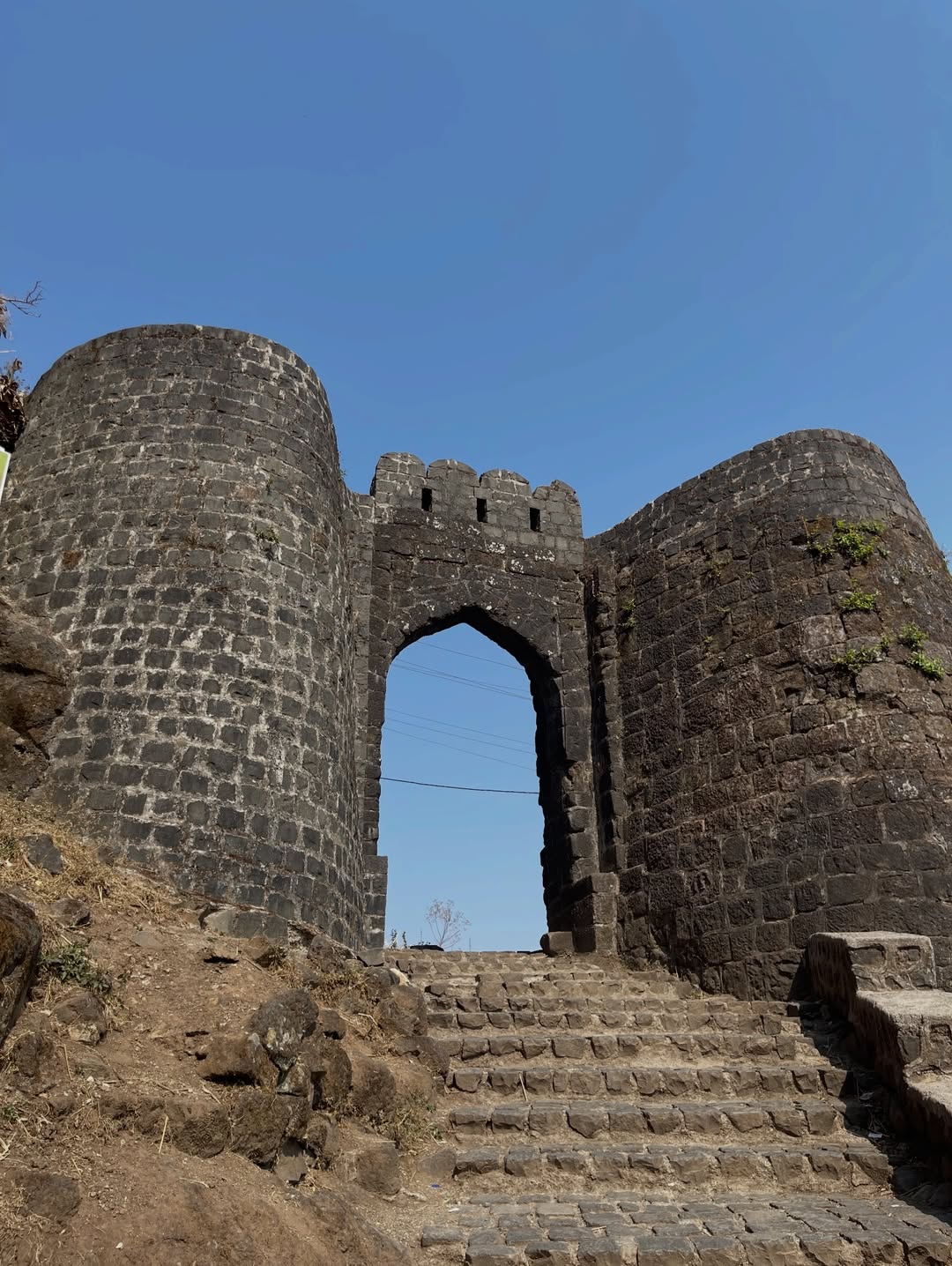Rajasi Bhave and abhishek deshmukh sinhagad trekking photos