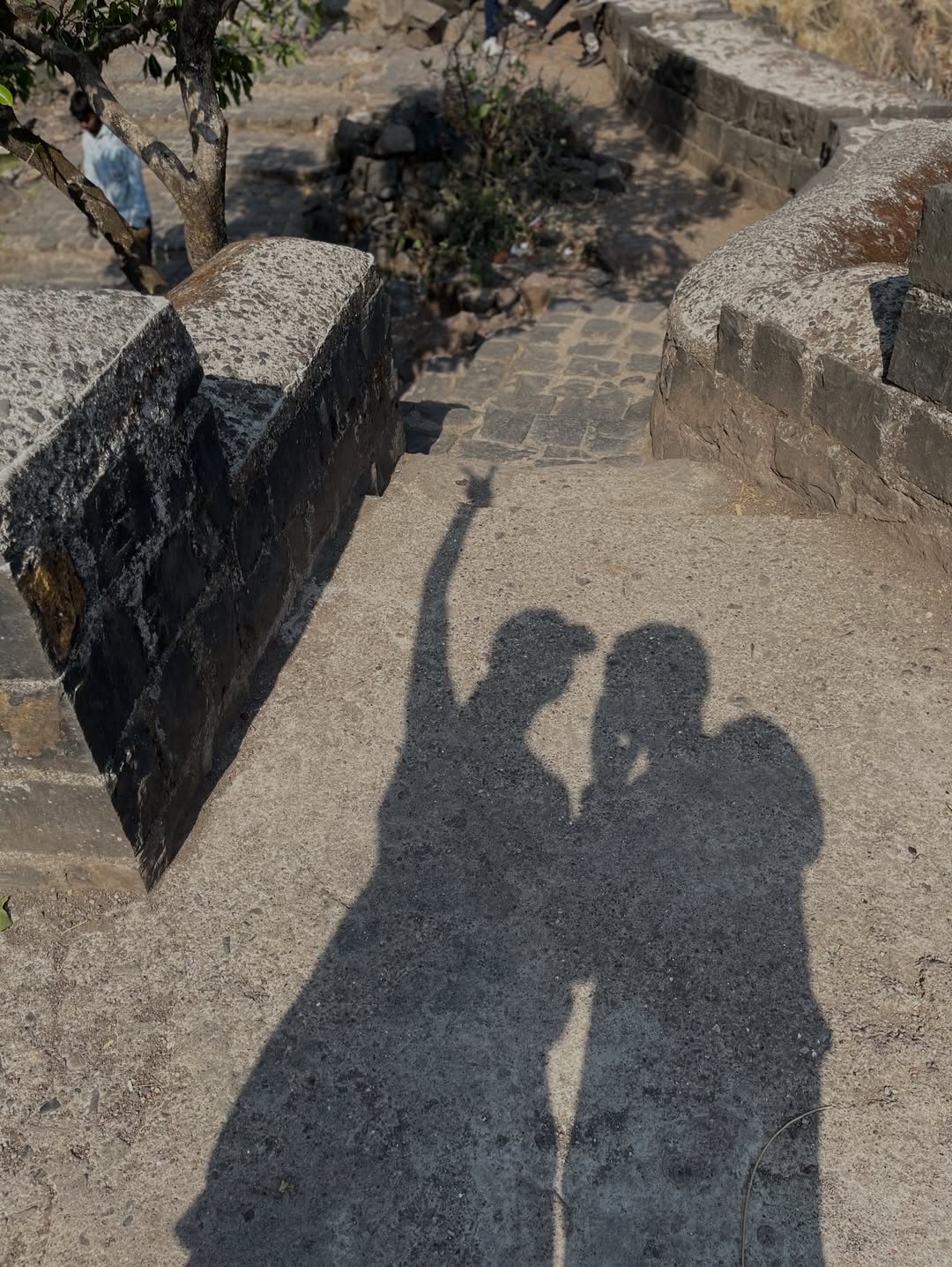 Rajasi Bhave and abhishek deshmukh sinhagad trekking photos