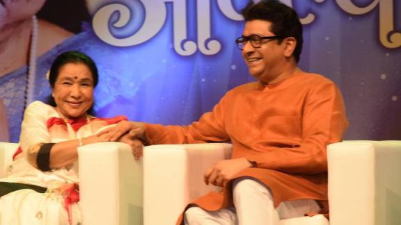 Raj Thackeray Post About Asha Bhosle
